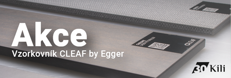 Akce na vzorkovn�k Cleaf by Egger