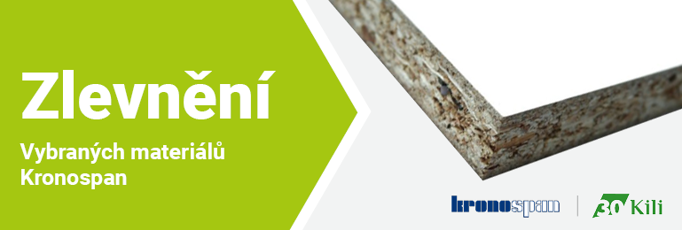 Sn�en� cen vybran�ch materi�l� Kronospan