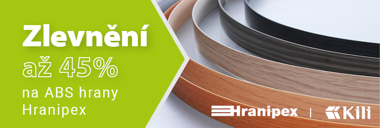 A� o 45% levn�j�� ABS hrany od Hranipexu