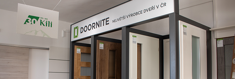 Nov� vzorov� prodejna DOORNITE ve Strakonic�ch
