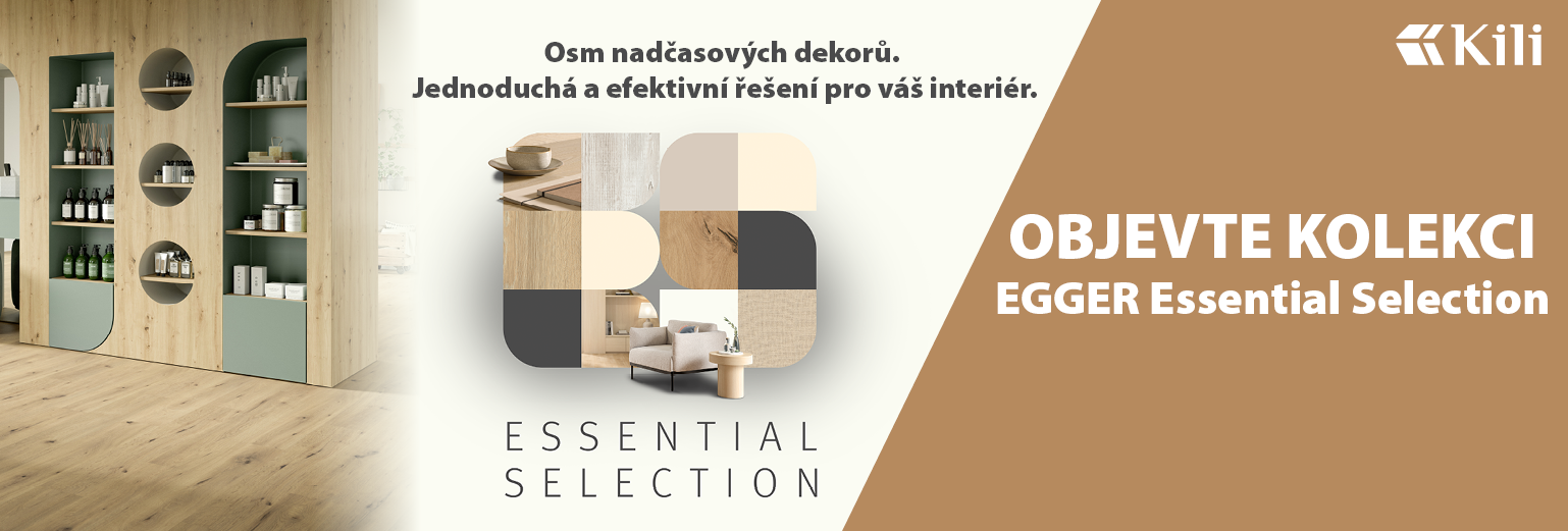 Osm nad�asov�ch dekor� EGGER za zv�hodn�nou cenu