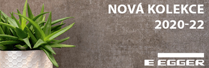 Nov� kolekce dekorativn�ch materi�l� EGGER 2020-2022