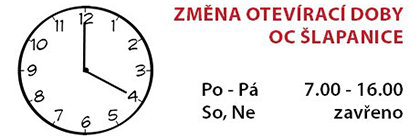 Zm�na otev�rac� doby