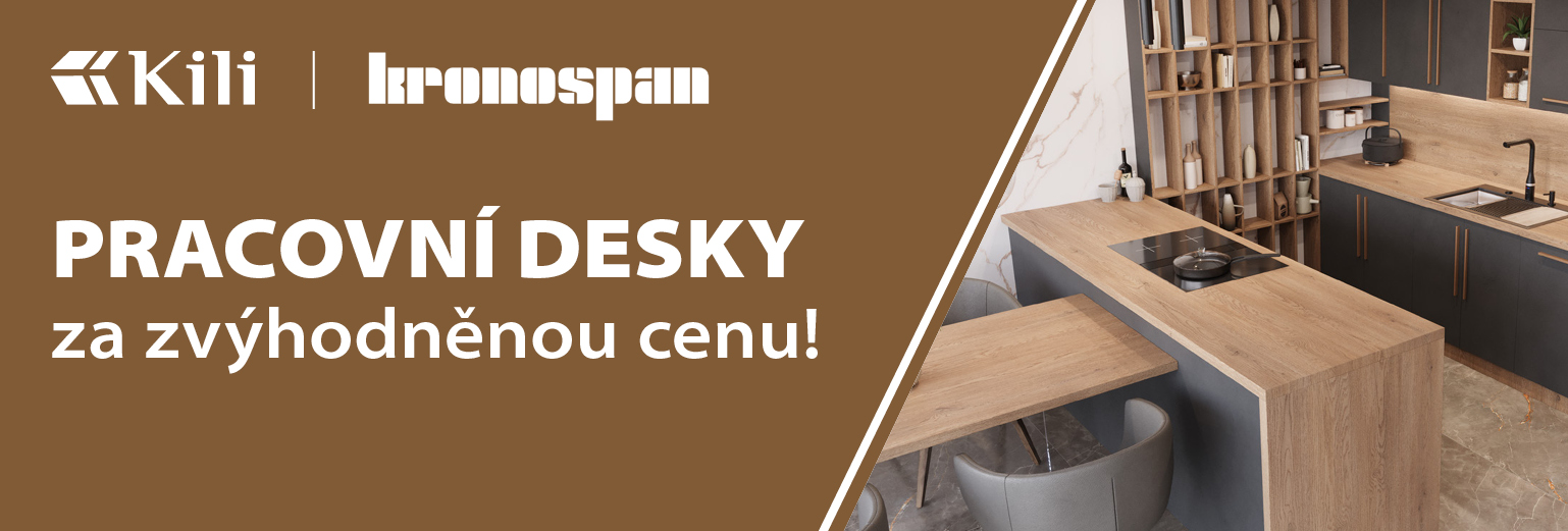 Kronospan p�edstavuje 10 TOP dekor� pracovn�ch desek