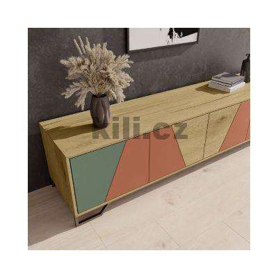 MDF PET Smoke Green (Kou�ov� zelen�) K521 UM/UM Feelness Ultra Matt Plus - oboustrann� mat