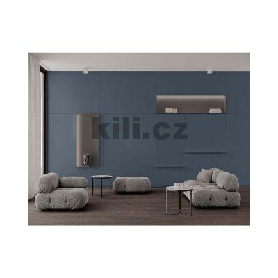 MDF PET Alby Blue (P�lno�n� modr�) 5994 UM/UM Feelness Ultra Matt Plus - oboustrann� mat