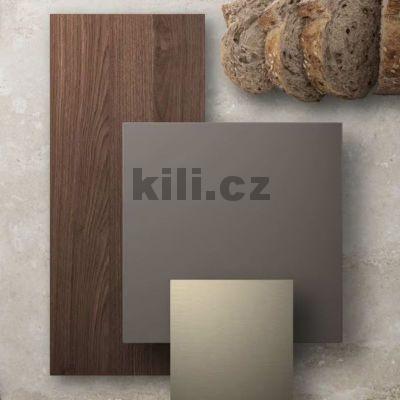 MDF Rauvisio Brilliant 2105L Titanio metalic mat/PE - jednostrann� mat