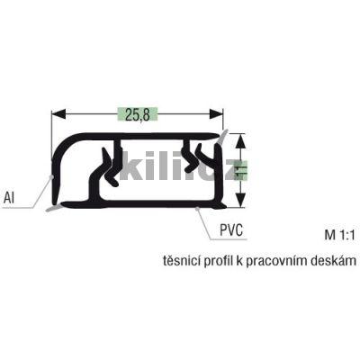 Profil t�sn�c� hlin�k natural L11/Nat
