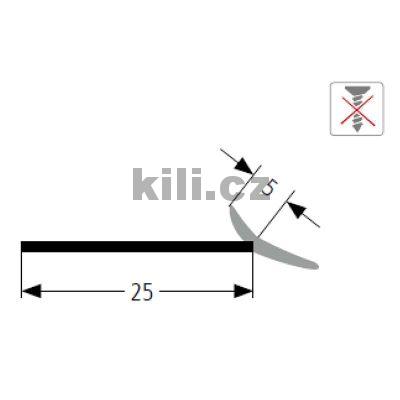 Profil t�sn�c� MINI �ern� L09/01