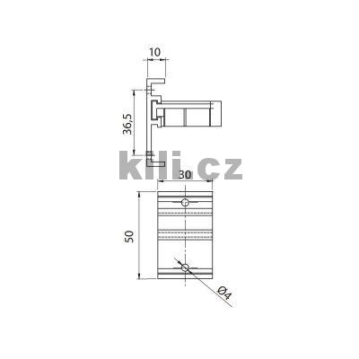 P��chytka soklu �roubovac� Volpato