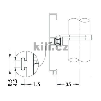 CAMAR 224 p��chytka soklu nasouvac� 470