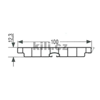 Sokl zrcadlov� efekt S100/Z