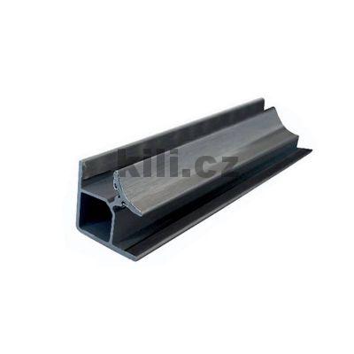 Roh soklu 90� ostr�, nerez brou�en�, 80 mm