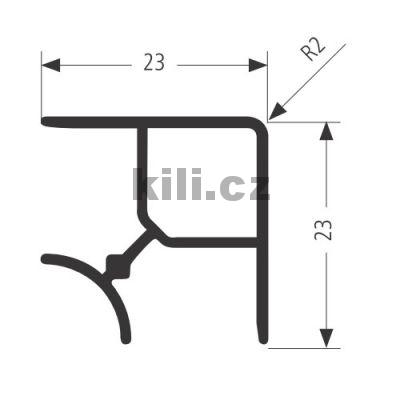 Roh soklu buk 90� -  S100/i/425