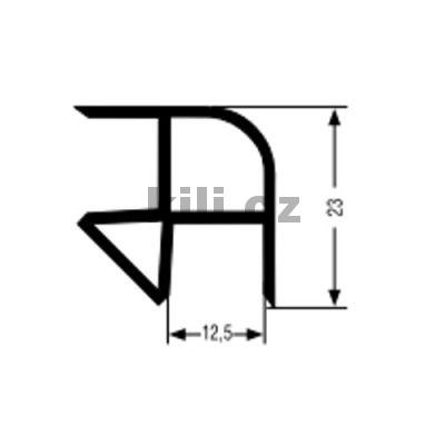 Roh soklu 90� obl�, nerez brou�en� S120/a/Ne