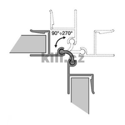 Flexibiln� roh soklu hlin�k brou�en� S100/v/Al