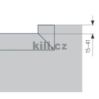 Modul v��ez pod my�ku 450mm �ern� MVYREZ450/01