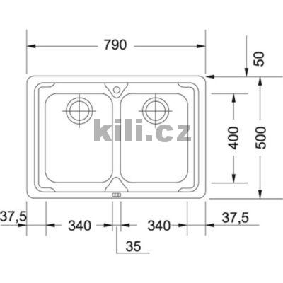 D�ez LLX 620 3 1/2" nerez