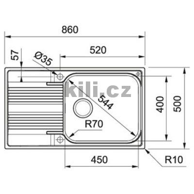 D�ez SRX 611-86 LB nerez