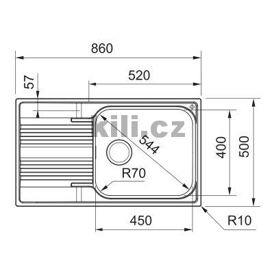 D�ez SRX 611-86 LB nerez