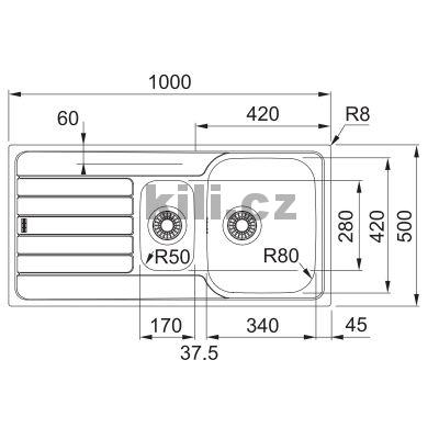 D�ez SKX 651 31/2" nerez