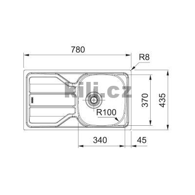 D�ez FLN 611- 78 3 1/2"nerez