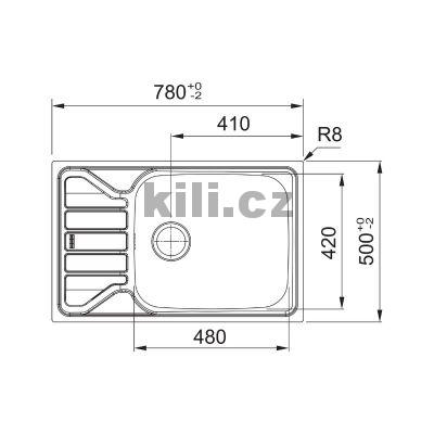 D�ez FLN 611- 78 LB 3 1/2"nerez