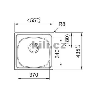 D�ez SKN 610-37/44 3 1/2"nerez