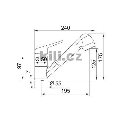 Set N105 d�ez SKN 611-78 nerez + baterie FC 9547.031 chrom