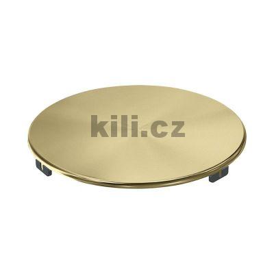 Krytka v�pusti 3 1/2" kulat� celonerez zlat� ke d�ez�m CNG, MRG 110, MRG 610, UBG