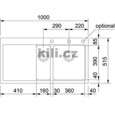 D�ez MTG 651-100 7 3 1/2" �ed� k�men