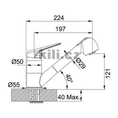 Set G55O d�ez BFG 611-62 onyx + baterie FG 9547 onyx