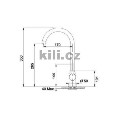 Set T52� d�ez SID 610-40 �ern�  + baterie FP 9000.071 Onyx