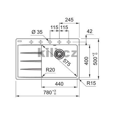 D�ez CNG 611-78 TL/7 sahara, odkap vlevo, horn�