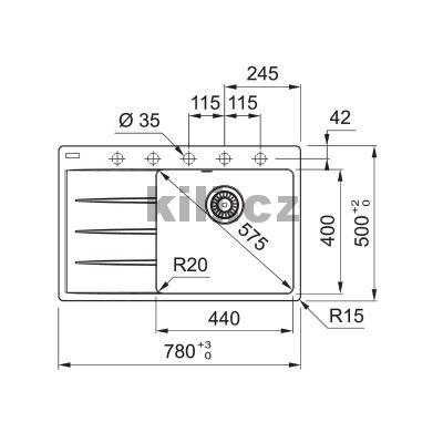 D�ez CNG 611-78 TL/2 sahara, odkap vpravo, horn�