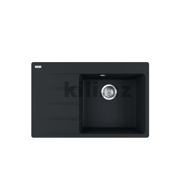 V�ce informac� o v�robku D�ez  CNG 611-78 TL/2 matn� �ern�  3 1/2" 780x500mm, odkap�vac� plocha vpravo