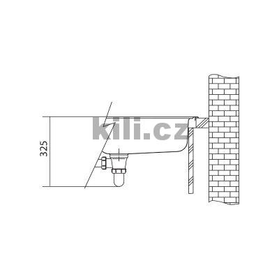 D�ez UBG 610-56, 3 1/2" �ern� mat, bez odkapu, horn�