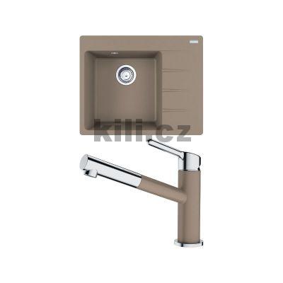 V�ce informac� o v�robku Set G215 d�ez CNG 611-62 TL/2 ka�m�r, odkap�vac� plocha pravo + baterie FC 3055.424 ORBIT chrom/ka�m�r