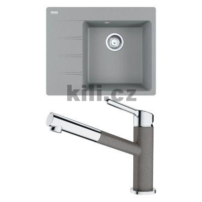 V�ce informac� o v�robku Set G223�K d�ez  CNG 611-62 TL/7 onyx 3 1/2", odkap�vac� plocha vlevo + baterie FC 3055.084 ORBIT chrom/�ed�