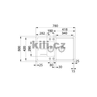 D�ez BFG 651-78 3 1/2" �ern� mat, oto�n�, horn�