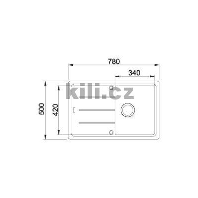 Set G57M� d�ez BFG 611-78 matn� �ern� + baterie FC 9547.901 matn� �ern�