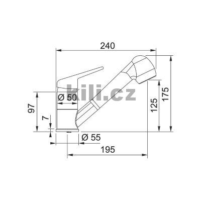 Set G57M� d�ez BFG 611-78 matn� �ern� + baterie FC 9547.901 matn� �ern�