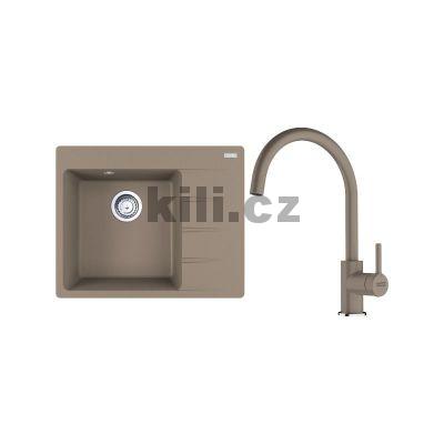 V�ce informac� o v�robku Set G270KA d�ez CNG 611-62 TL/2 ka�m�r, odkap�vac� plocha vpravo + baterie FC 6018.424 LINA ka�m�r