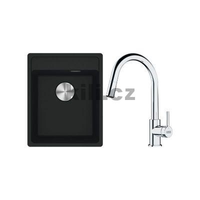 V�ce informac� o v�robku Set G252M� d�ez MRG 610-37 RTL matn� �ern� + baterie FS 3229.031 LINA NEW chrom