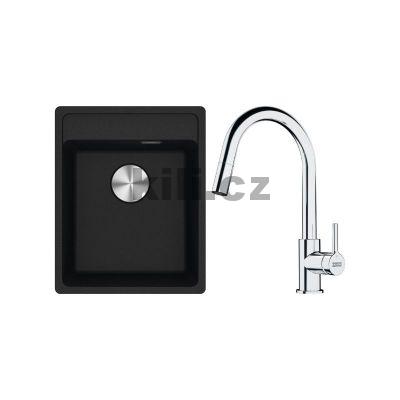 V�ce informac� o v�robku Set G252O d�ez MRG 610-37 RTL onyx + baterie FS 3229.031 LINA NEW chrom