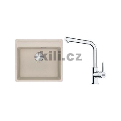 V�ce informac� o v�robku Set G255SA d�ez MRG 610-52 RTL sahara + baterie FS 3230.031 LINA SMART chrom