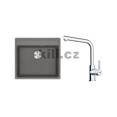 V�ce informac� o v�robku Set G255�K d�ez MRG 610-52 RTL �ed� k�men + baterie FS 3230.031 LINA SMART chrom