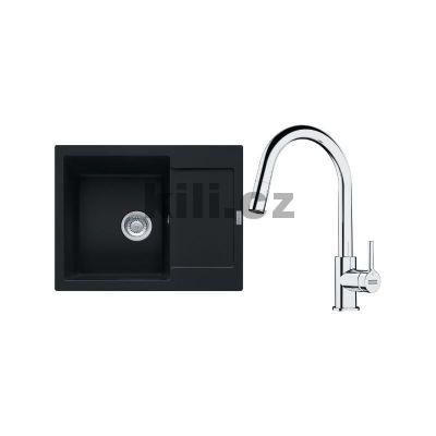 V�ce informac� o v�robku Set G256M� d�ez MRG 611-62 matn� �ern� + baterie FS 3229.031 LINA NEW chrom