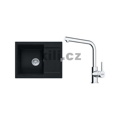 V�ce informac� o v�robku Set G257M� d�ez MRG 611-62 matn� �ern� + baterie FS 3230.031 LINA SMART chrom