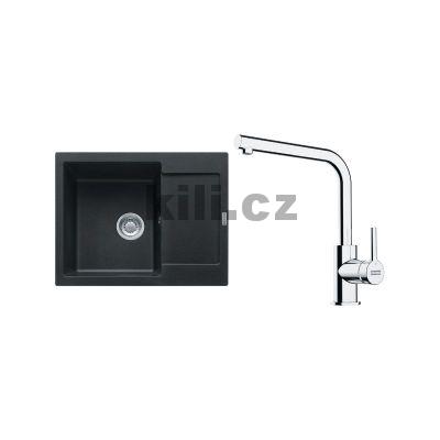 V�ce informac� o v�robku Set G257O d�ez MRG 611-62 onyx + baterie FS 3230.031 LINA SMART chrom